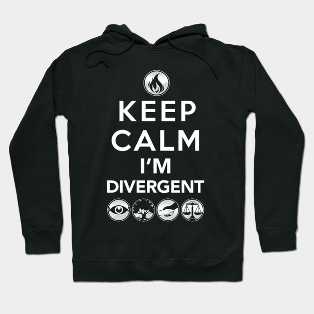 Keep Calm, I'm Divergent Hoodie by Boots